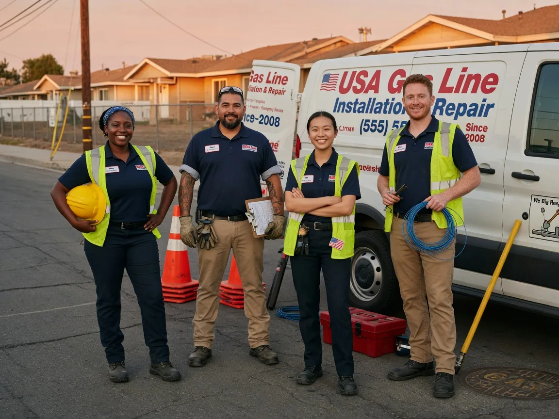 Gas Line Installation company in Hermon, NY